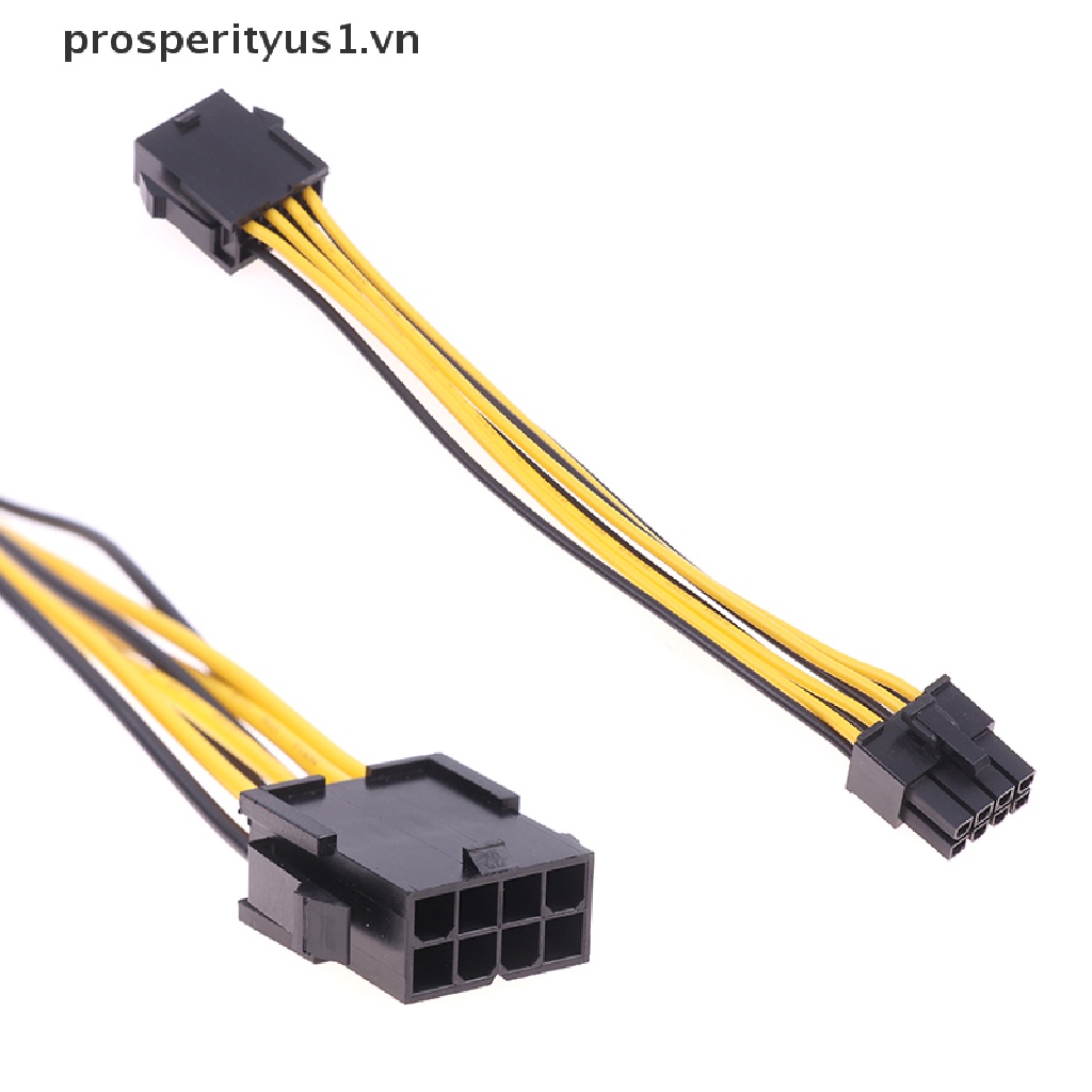 Dây Cáp Đồ Họa Chuyển Đổi PCI-E CPU EPS 8 Pin Sang Dual 8P prosperityus1