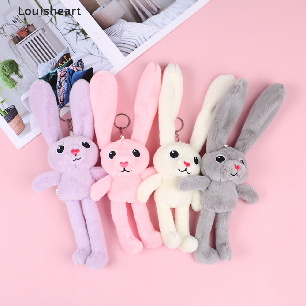 Louisheart Móc Khóa Thỏ Nhồi Bông Đáng Yêu