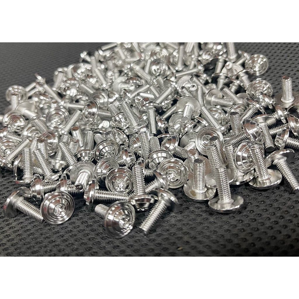 Ốc Inox 5Li 6Li 8Li Thái Nhô Đầu Lục Giác Bông