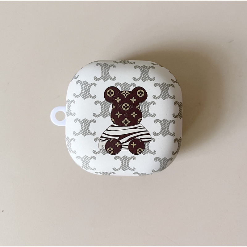 Vỏ Bảo Vệ Hộp Sạc Tai Nghe Không Dây samsung galaxy buds pro & buds2 pro Chống Sốc Hình Chú Gấu