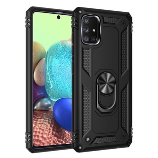 Ốp Điện Thoại Kiểu Giáp Bảo Vệ Kim Loại Có Giá Đỡ Cho Samsung Galaxy A21s A31 A41 A51 A71 M40s 4G 5G