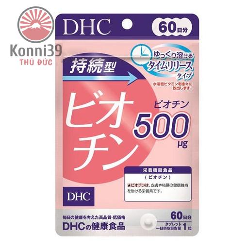 VIÊN UỐNG NGĂN NGỪA RỤNG TÓC BIOTIN (GÓI DÙNG 60 NGÀY) - HÀNG NỘI ĐỊA NHẬT