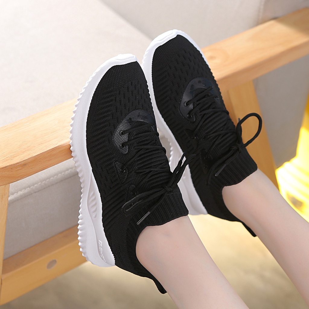 Giày Lười Màu Trơn Thoải Mái Thời Trang Hàn Quốc 2023