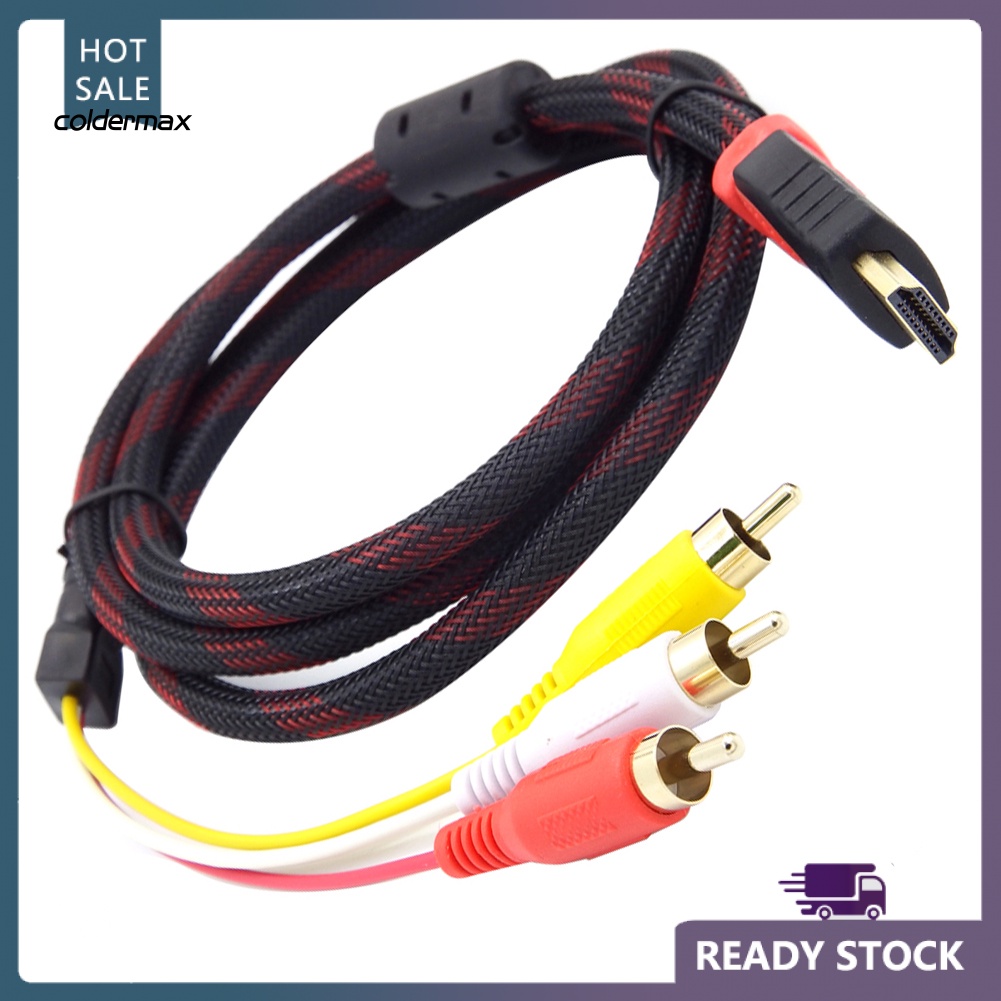 Cáp Chuyển Đổi HDMI Sang 3 RCA AV Chuyên Dụng