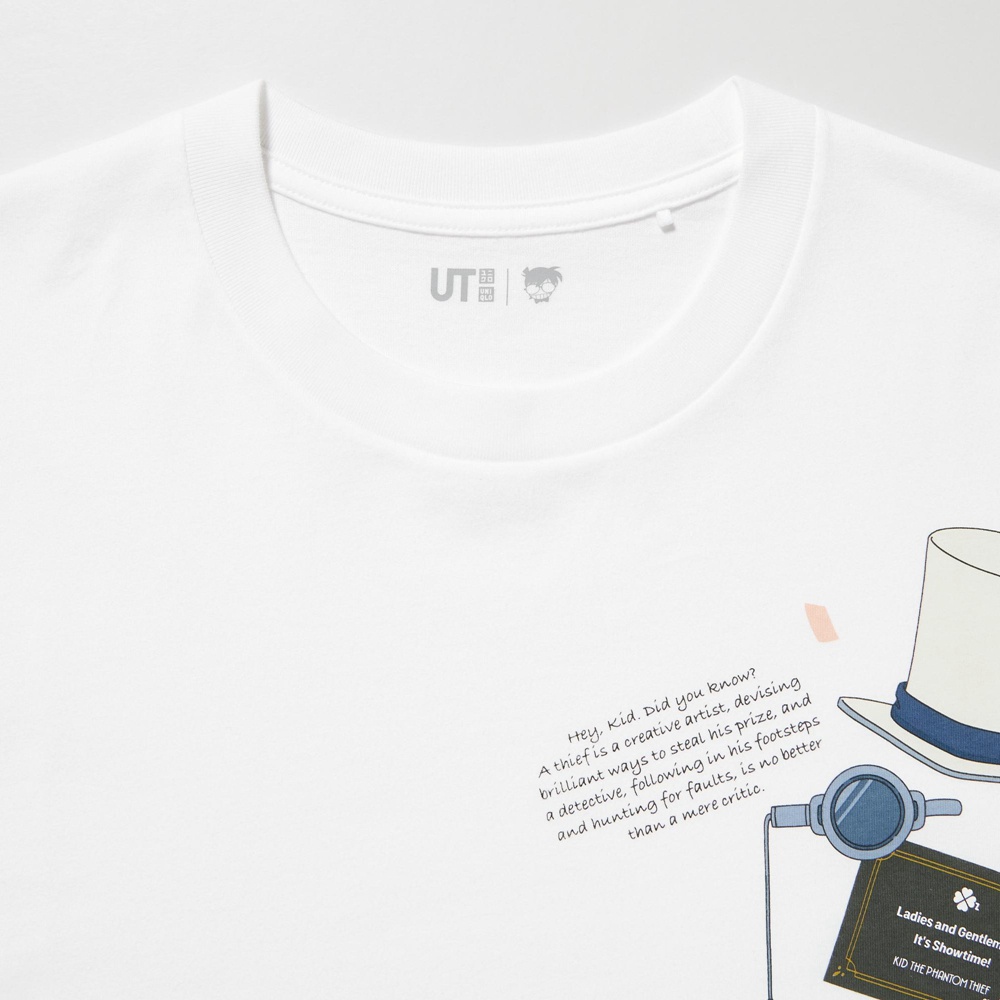 Uniqlo Áo Thun Tay Ngắn In Hình Thám Tử Conan 462174
