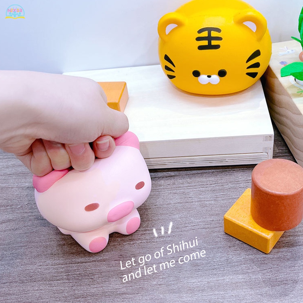 Đồ Chơi Nắn Bóp Đàn Hồi Giảm Stress Hình Động Vật Hoạt Hình