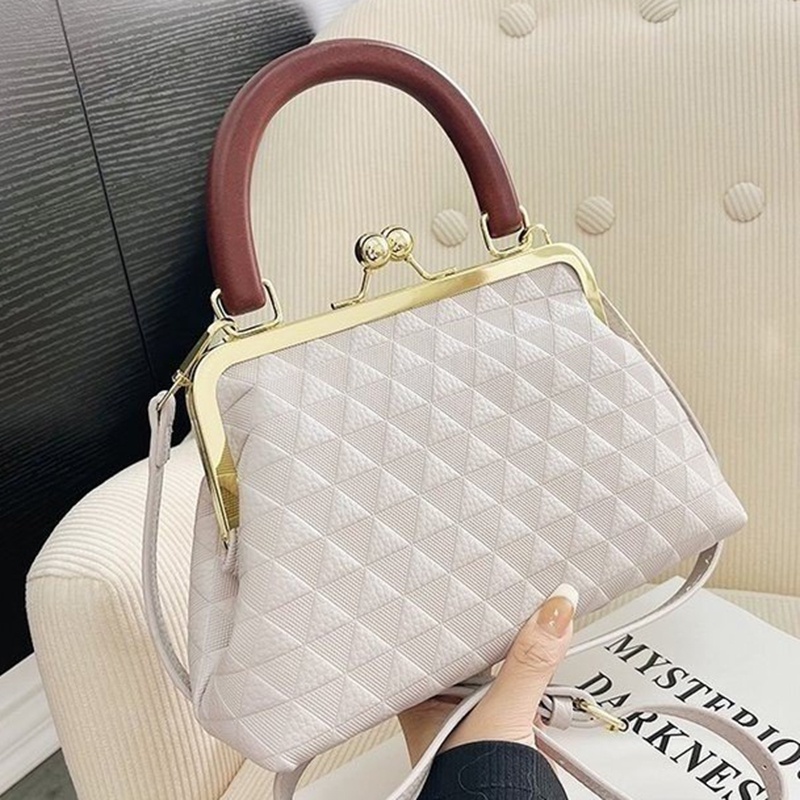 Túi Đeo Chéo Da pu Khóa Bên Mềm Thời Trang Cho Nữ