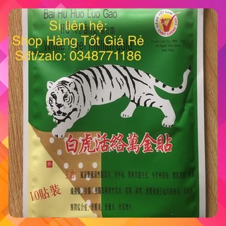 Cao dán hổ trắng