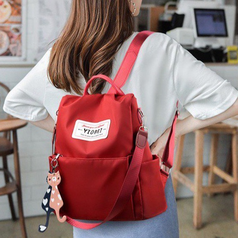 Ba Lô Du Lịch Cỡ Lớn Bằng Vải Oxford Phong Cách Hàn Quốc Dễ Phối Đồ Cho Nữ