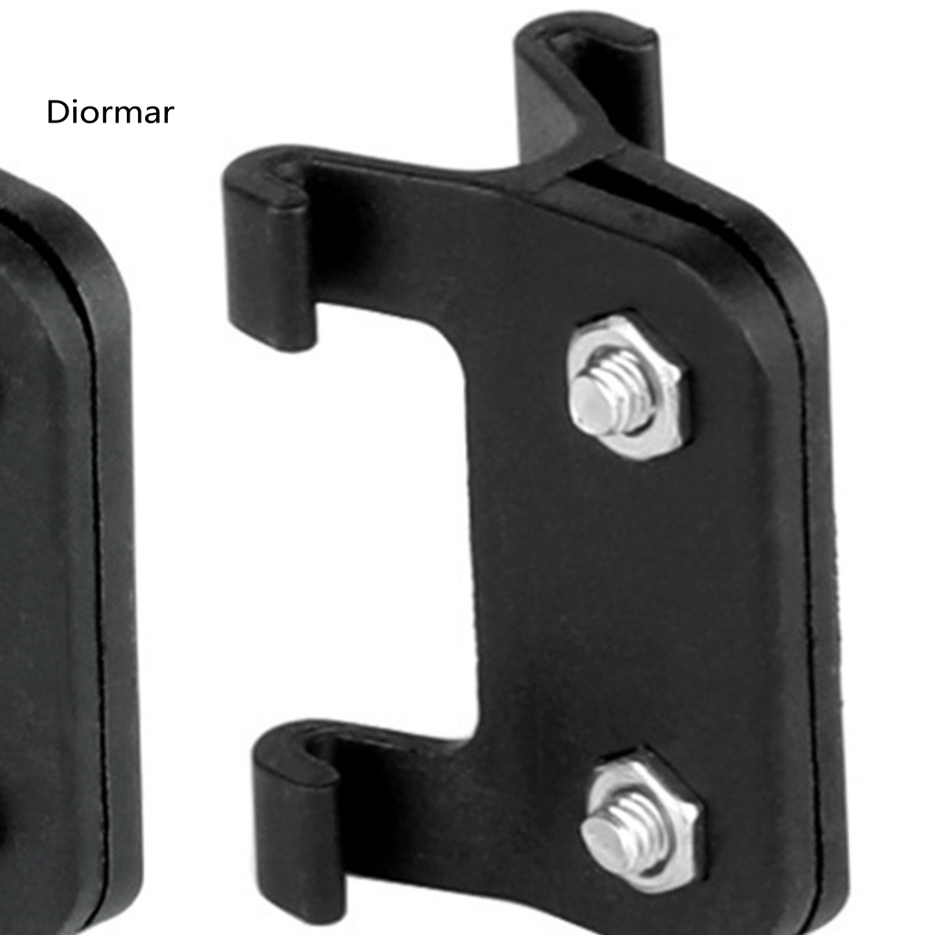 DIO Mini Bike Seatpost Plate Fixer Bike Accessory Bike Seatpost Number Plate Holder Easy Installation