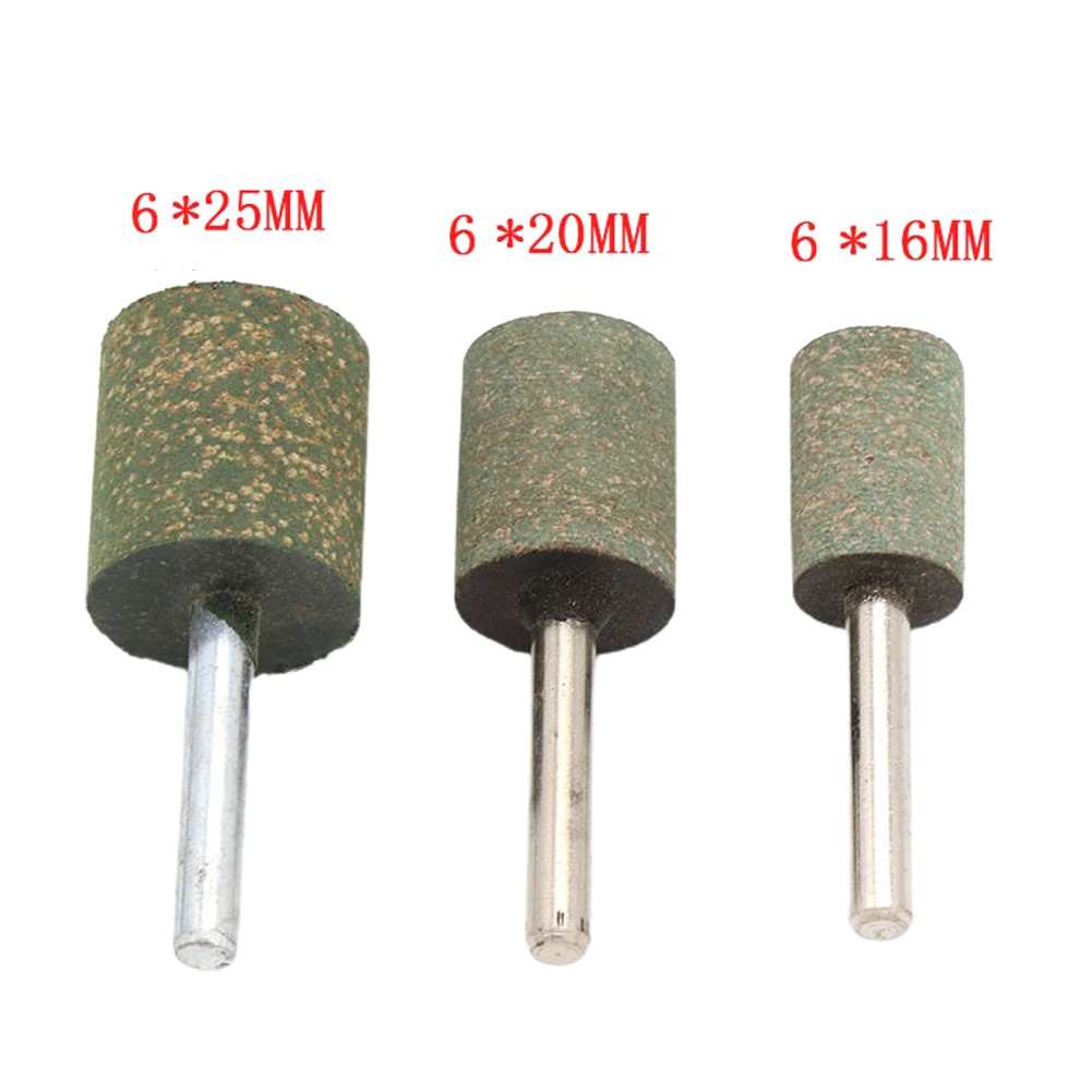 Bộ 2 Mũi Khoan Cao Su Hình Trụ 6mm