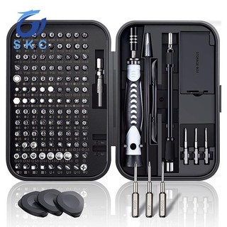 130 IN 1 Precision Screwdriver Set, Computer Repair Tool Kit with 120 Screwdriver Bits, Screwdriver Kit with Magnetizer