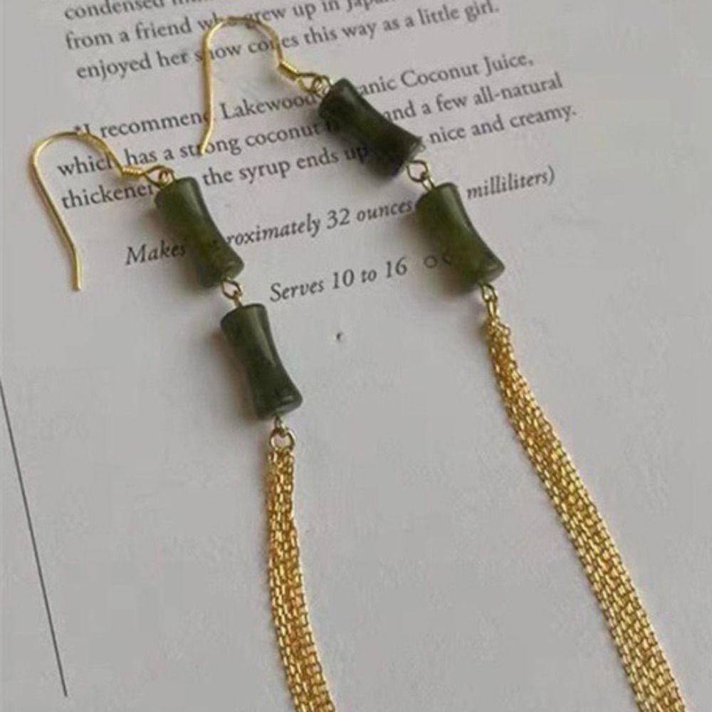 Bông Tai Tua Rua Phong Cách Trung Hoa Cổ Điển Độc Đáo Thời Trang WMES15H