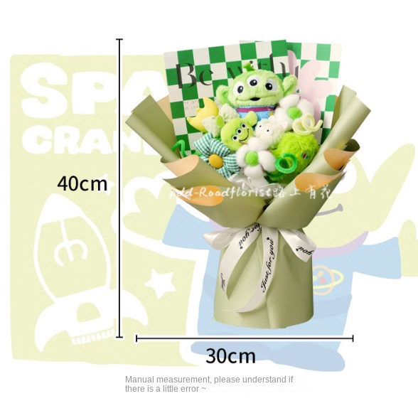 Bó Hoa Búp Bê Ba Mắt Hình Stitch Kuromi Sáng Tạo Làm Quà Tặng Sinh Nhật Cho Bạn Gái / Học Sinh