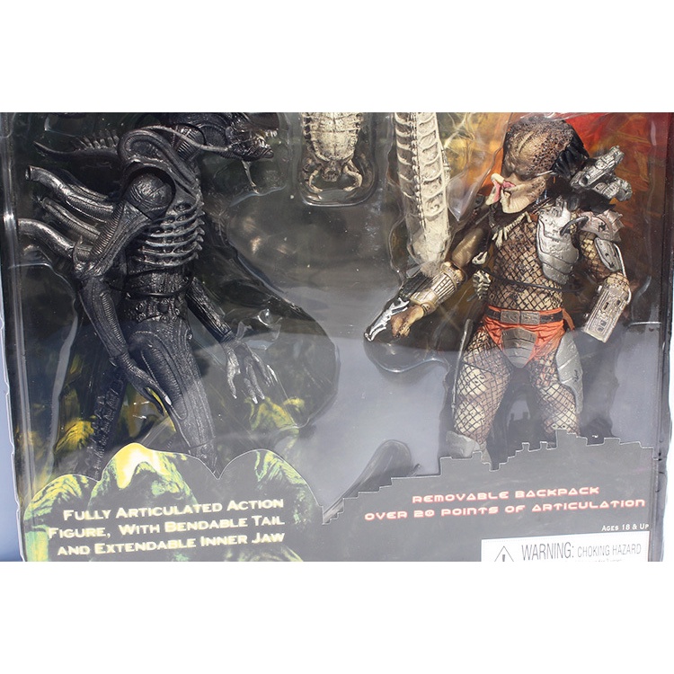 Neca Bộ 2 Mô Hình Đồ Chơi Người Ngoài Hành Tinh 20cm