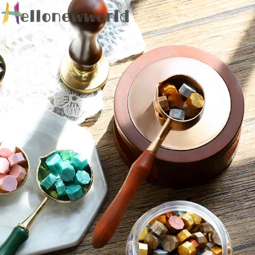 Lò Nung Chảy Sáp Bằng Gỗ Phong Cách Retro Tiện Dụng