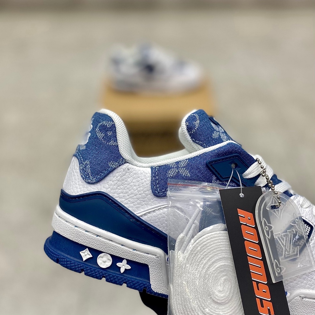Giày thể thao sneaker  LV Trainer Sneaker Denim