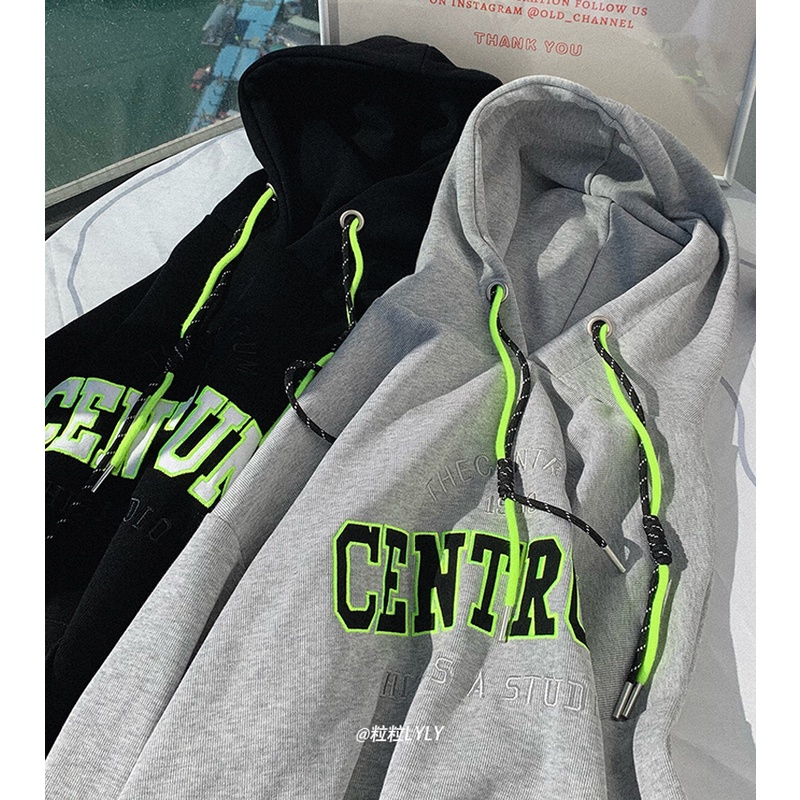 Hàng Có Sẵn Áo Hoodie Unisex Oversize Phong Cách Hàn Quốc