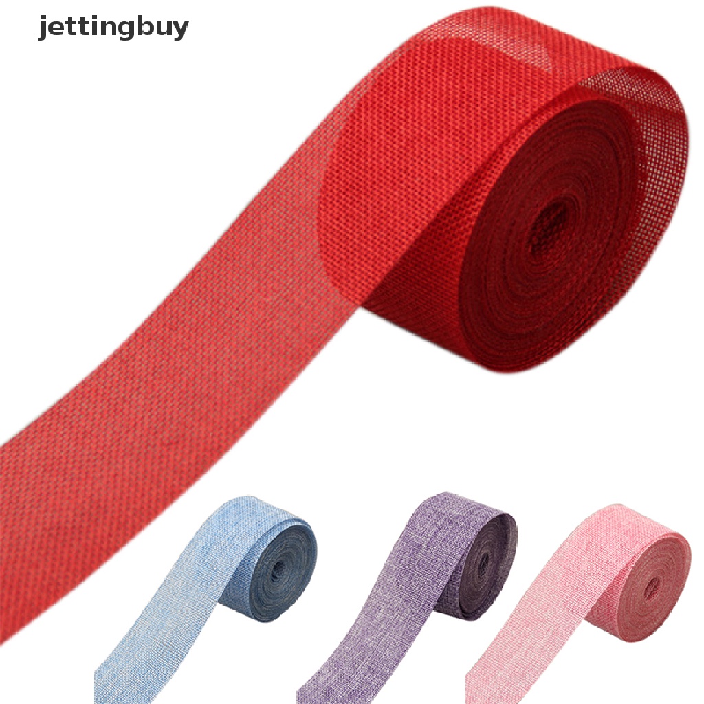 Cuộn Ruy Băng Bằng Vải Đay Tự Nhiên 5cm * 10m Trang Trí Tiệc Cưới DIY