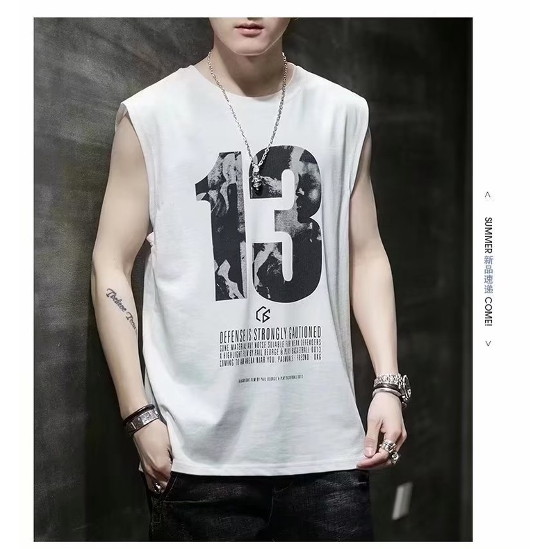 Áo Thun Ba Lỗ In Hình Thời Trang Nam Tính