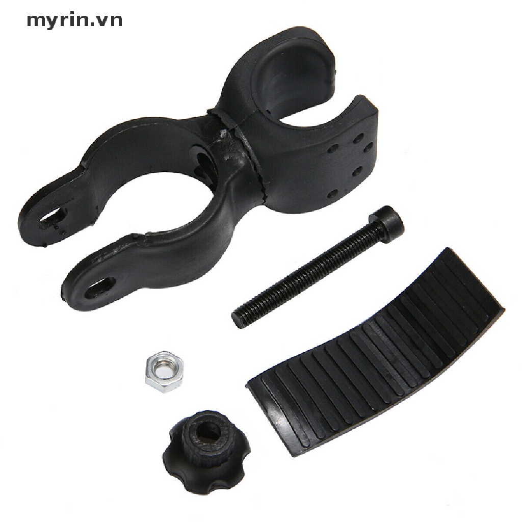 Kẹp Đỡ Đèn Pin Máy Dò Kim Loại myrin Màu Đen Vn