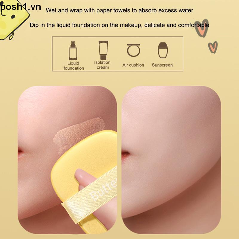 💌Mút Tán Kem Nền BB Hai Mặt Mềm Mại