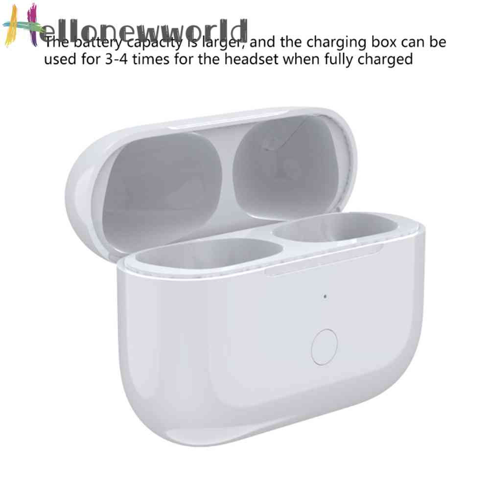 For iOS 660mAh Earphones Charging Box for AirPods Pro Earbuds Replacement