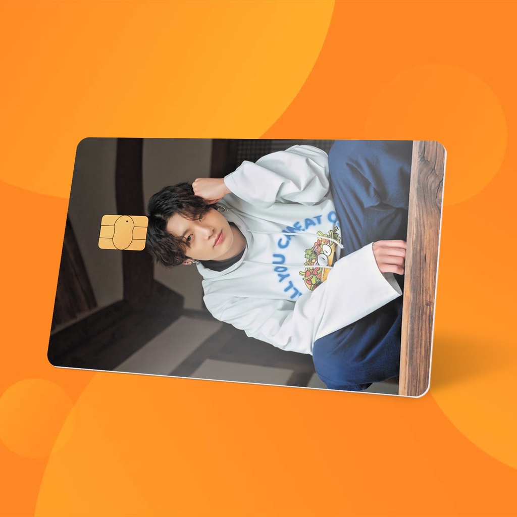 Miếng Dán Thẻ Card JUNGKOOK BTS #4| SKIN ATM, Thẻ Chung Cư Trang Trí - Chất Liệu Decal Vinyl Chống Nước