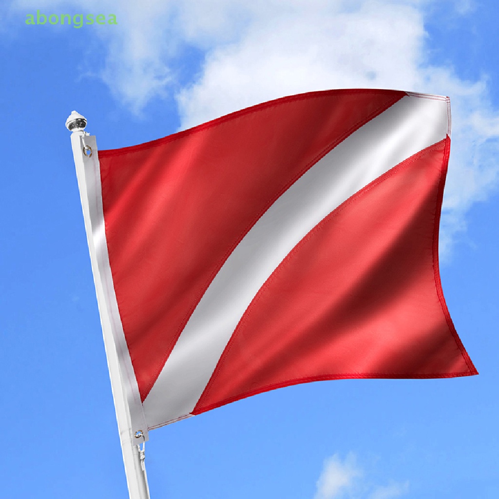abongsea Diving Boat Flag International Sign Universal Scuba Diving Boat Floag Flag Nice