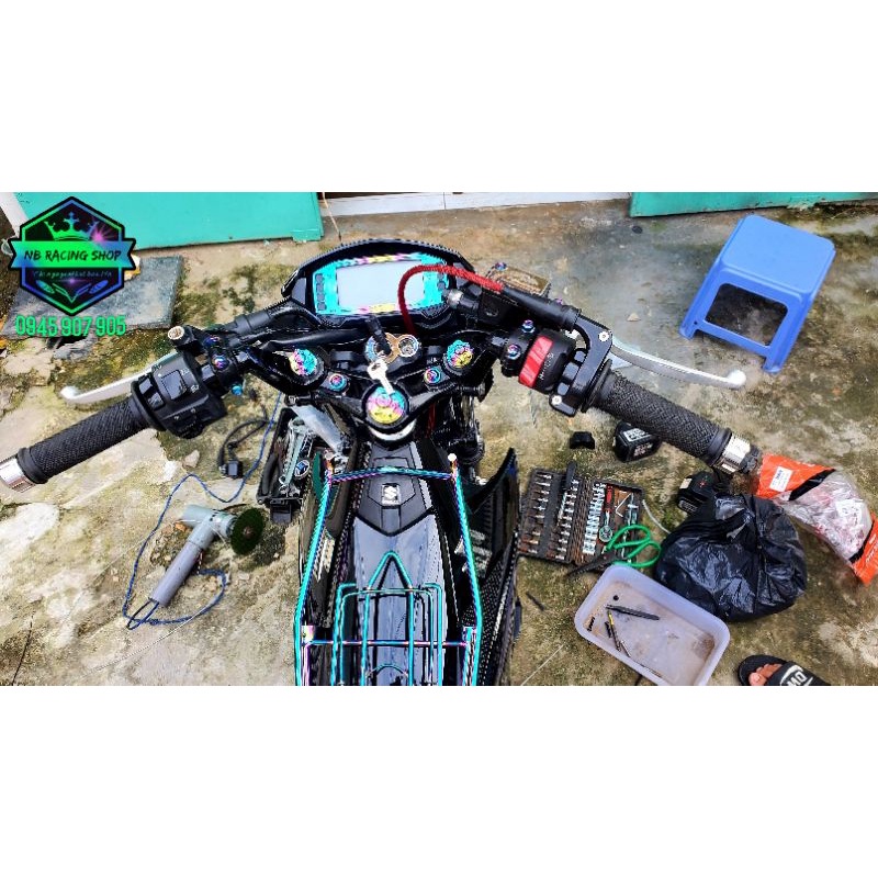 Cùm Tăng TZM Tặng Dây Ga Ốc lắp Chính Hãng Yamaha.NB Racing Shop