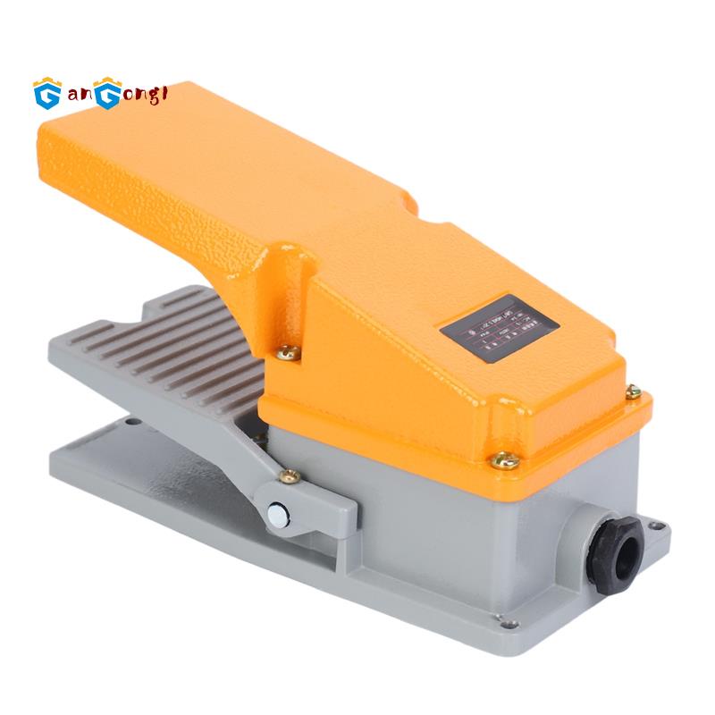 Công Tắc Đạp Chân LT4 Bằng Nhôm Màu Bạc Cho Máy Móc