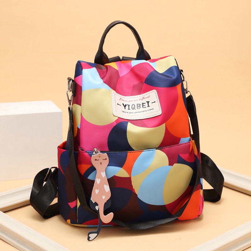 Ba Lô Du Lịch Màu Đơn Giản Thời Trang Cho Nữ