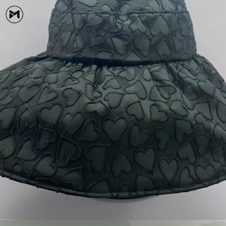 Nón Vành Chống Nắng Tia UV Màu Đen Thời Trang Mới 2023 Cho Nữ