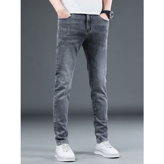 Quần jeans nam trơn Co Giãn hàng công ty xuất khẩu cao cấp
