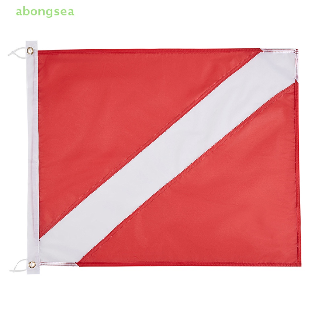 abongsea Diving Boat Flag International Sign Universal Scuba Diving Boat Floag Flag Nice