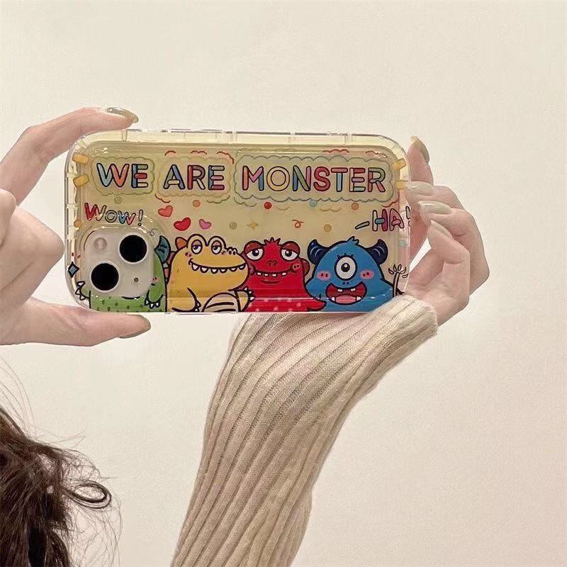 Ốp Điện Thoại TPU Dẻo Họa Tiết Hoạt Hình Dễ Thương Chống Sốc Cho IPhone 14 13 11 12 Pro XS Max X XR 7 + 8 Plus