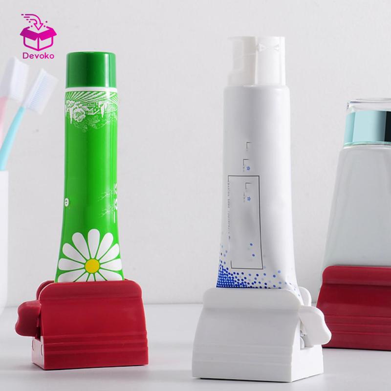 Dụng cụ nặn kem đánh răng/ sữa rửa Devoko tiện lợi