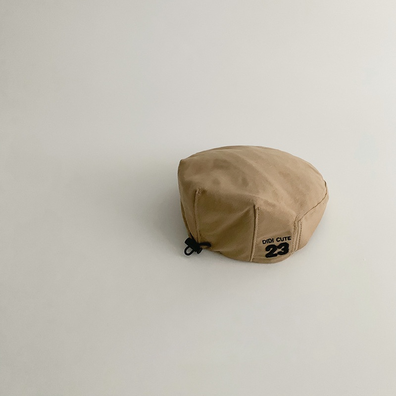 Mũ Beret Thêu Số 23 Kỹ Thuật Số Phong Cách Nhật Bản Cổ Điển Thời Trang Cho Bé Trai