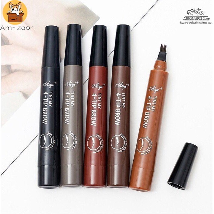 Bút Kẻ Lông Mày 3D Ba Chiều Chống Thấm Nước Và Mồ Hôi Lâu Trôi