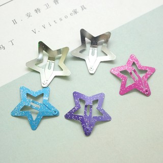 Set 12 Kẹp Tóc Hình Bướm Màu Gradient Cho Bé Gái