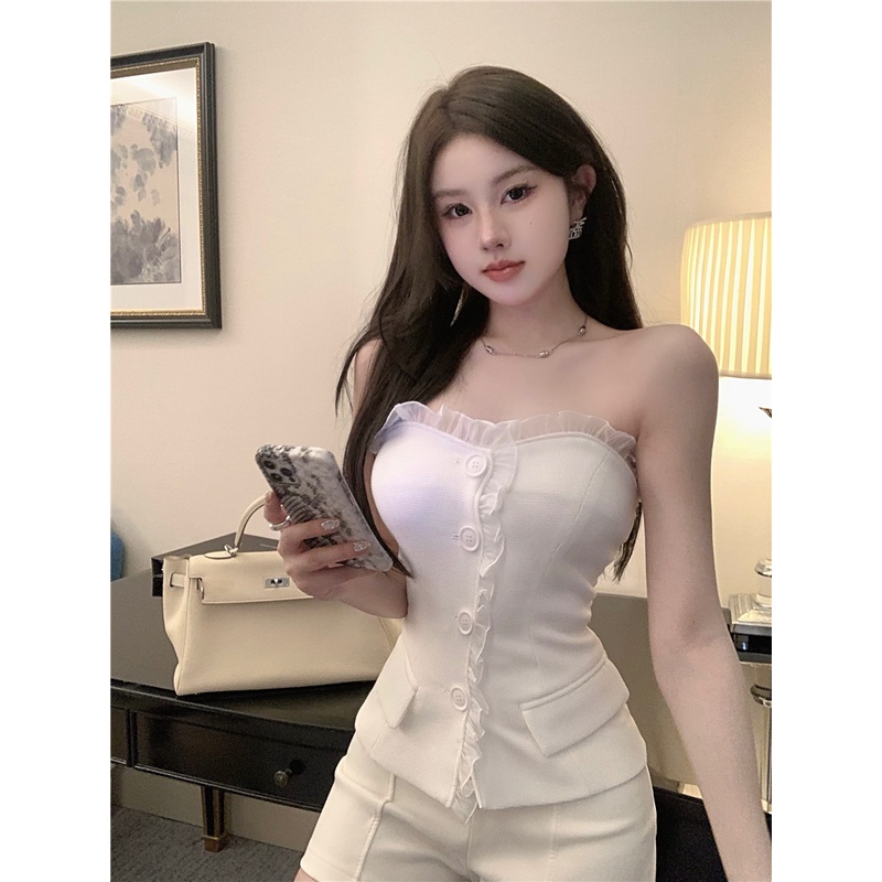 Áo Ống Dáng Ôm Thời Trang Mùa Hè Quyến Rũ Cho Nữ