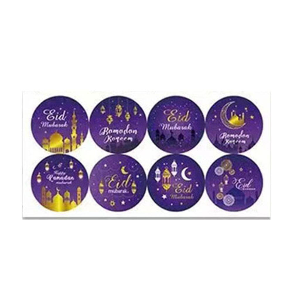 AUGUSTINA Hình Dán Trang Trí Hộp Quà Phong Cách Hồi Giáo Độc Đáo