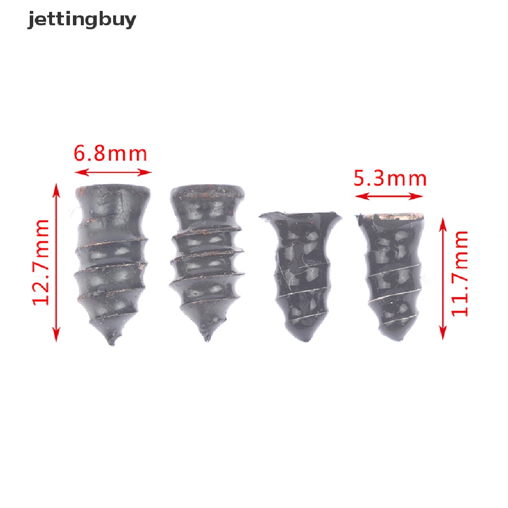 Bộ 20 Đinh Vít Sửa Chữa Lốp Xe Máy Không Ruột Bằng Cao Su QDD