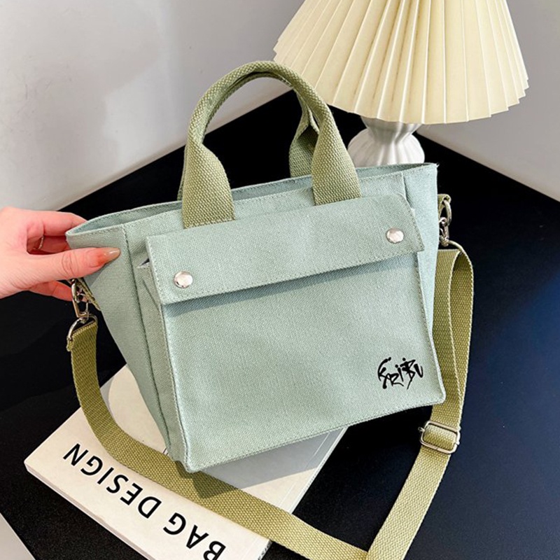 Túi Đeo Chéo Vai Bằng Vải Thời Trang Sành Điệu Cho Nữ