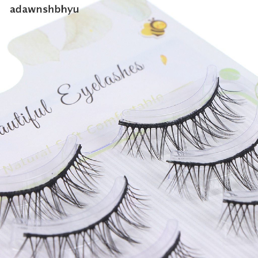 Bộ 5 Cặp Lông Mi Giả Dài Và Dày Tự Nhiên adawnshbhyu
