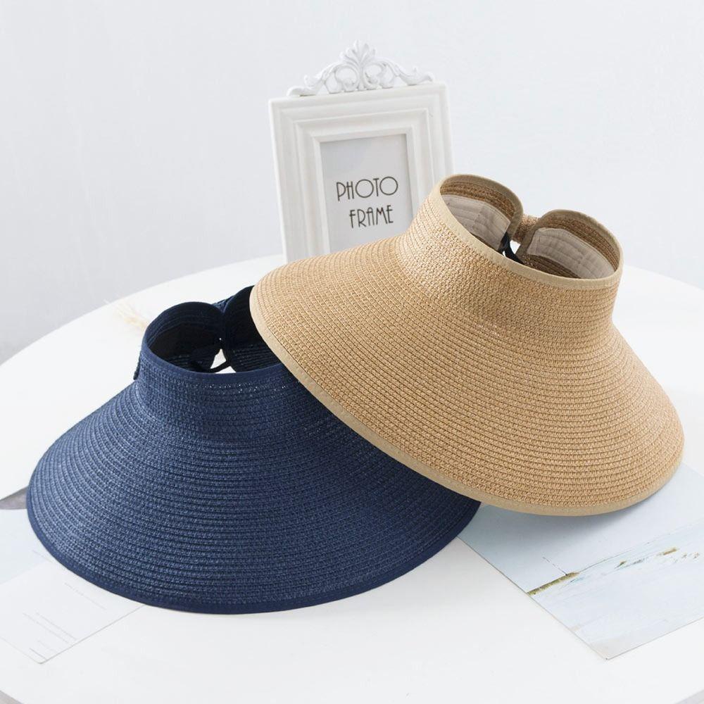 PINEVN Mũ Cói Chống Nắng / Tia UV Có Thể Gấp Gọn Tiện Lợi Dành Cho
