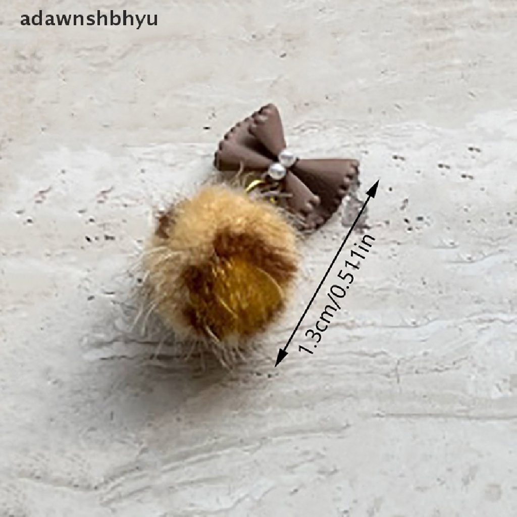 1 Hộp Phụ Kiện Trang Trí Móng Tay 3D Gắn Bóng Lông Mềm Mại