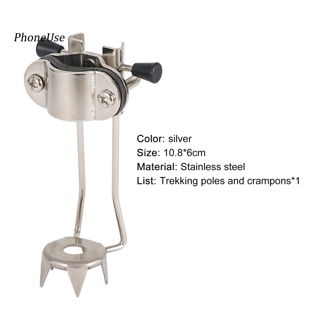 Pu Gậy Leo Núi Bằng Da PU Chống Mòn / Trượt / Ăn Mòn Tiện Dụng