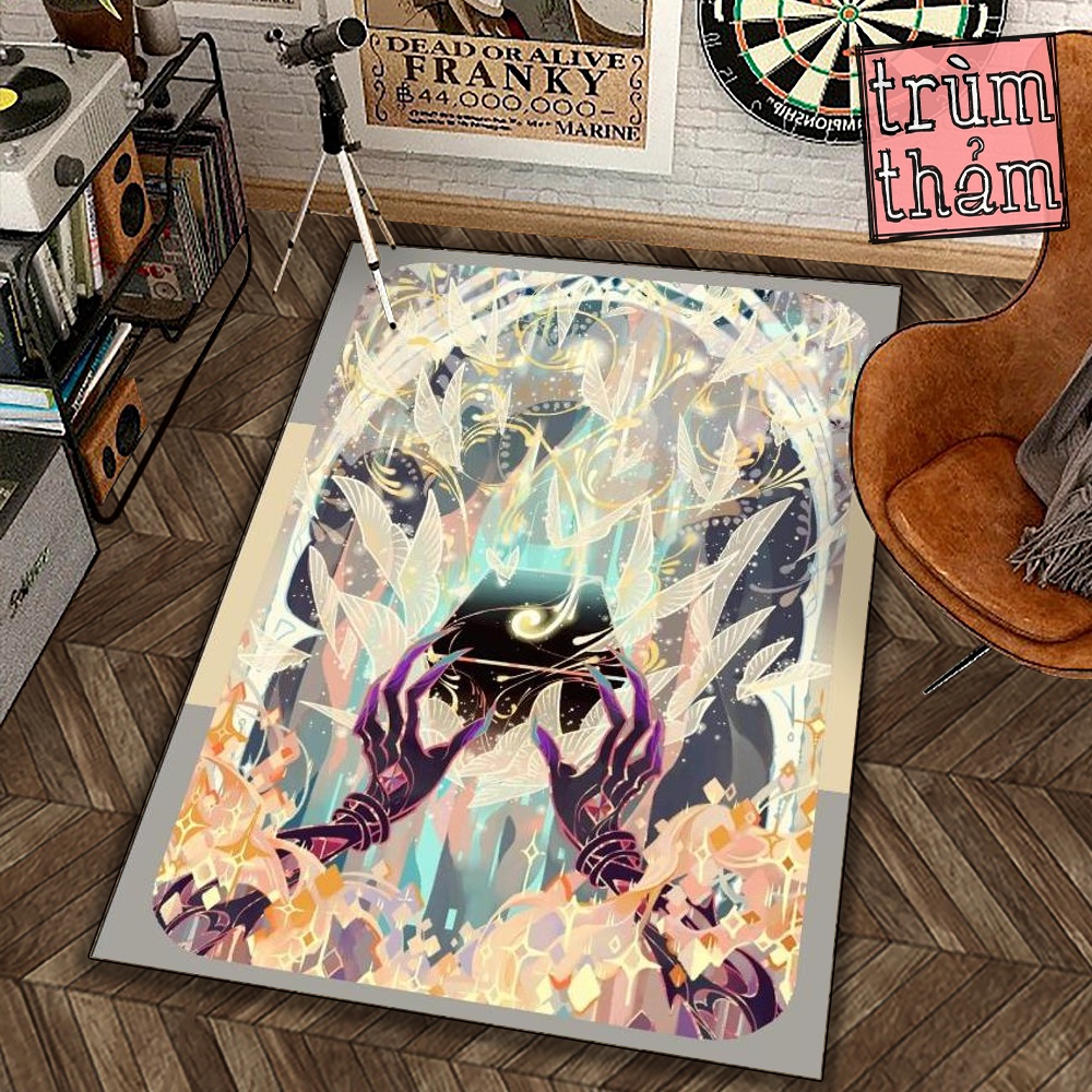 Thảm Trang Trí Wrightz Truyện Tranh Manhwa Hàn Quốc Scenes Decor Phòng Ngủ Phòng Khách Văn Phòng