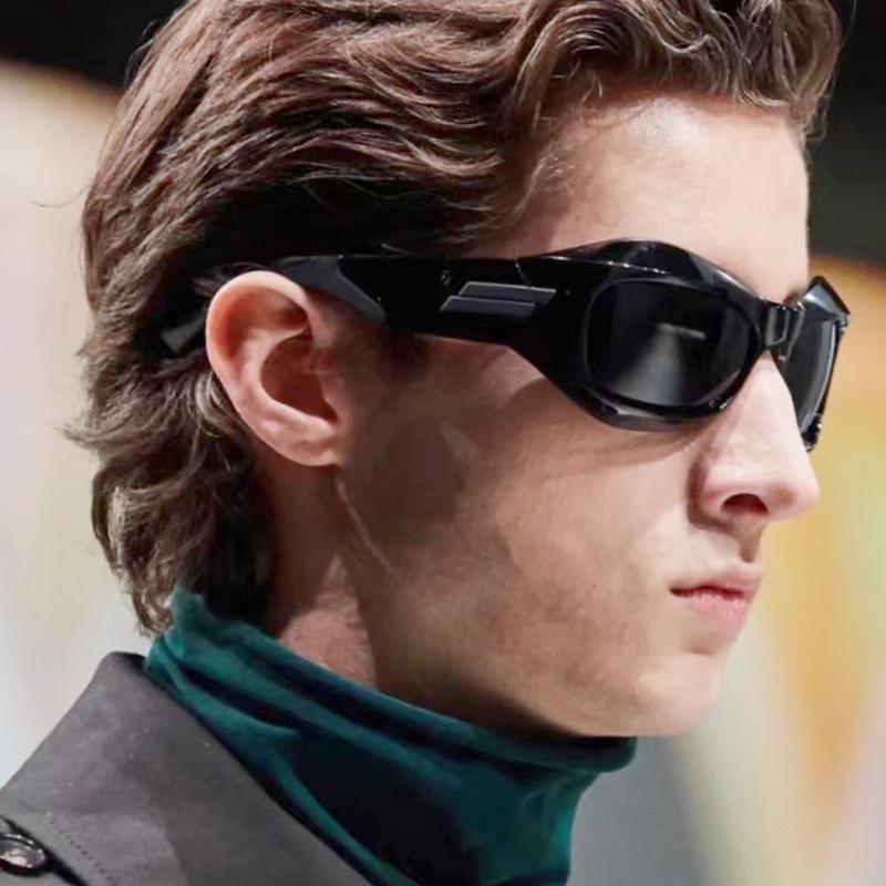 Kính Mát Y2K Tròng Dày Chống Tia UV400 Phong Cách punk Đường Phố Cho Nam Và Nữ